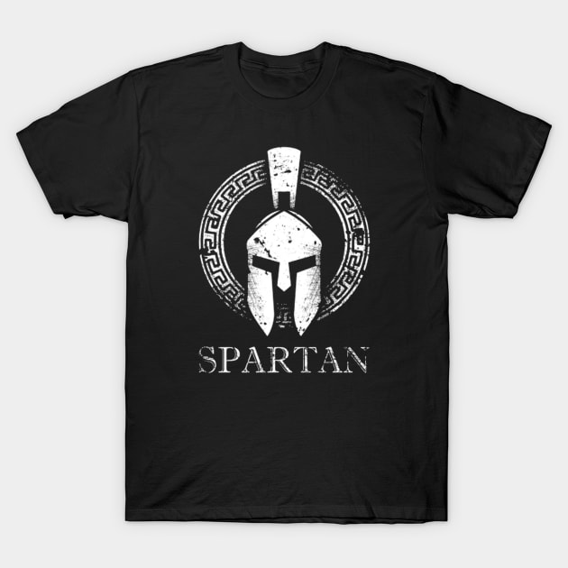 Spartan Strong Vintage T-Shirt by 9ifary